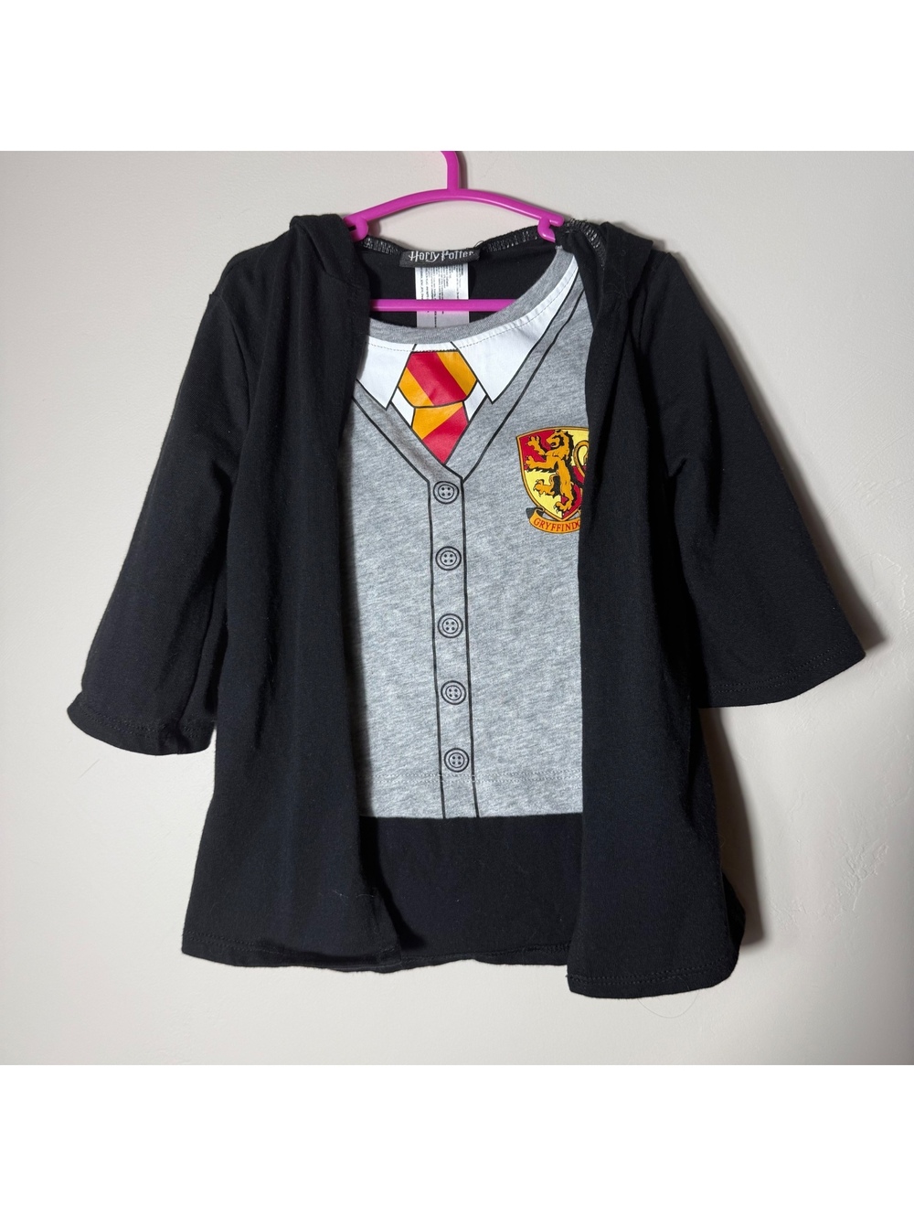 Harry Potter Gryffindor Robe Bodysuit | 12–24 Months